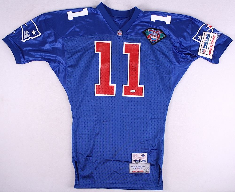 drew bledsoe signed jersey