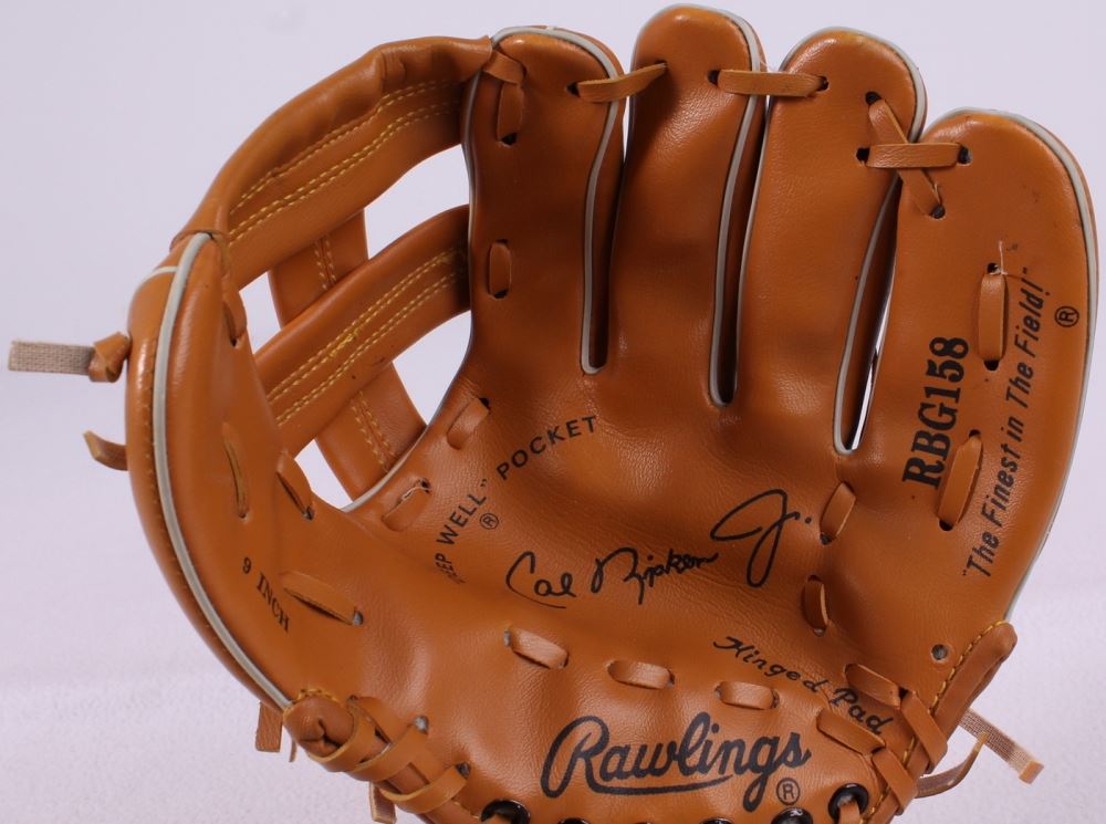 Cal Ripken Jr. Signed Rawlings MiniBaseball Glove (JSA COA)