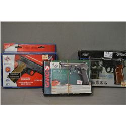 Lot of Three Air Pistols [ Sealed in orig boxes ] : Walther P38 - Crosman GI Model 1911 - Gamo PT - 