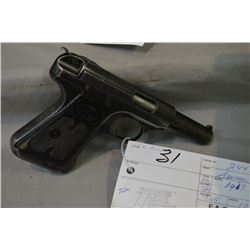 Savage Model 1917 7.65 cal 10 Shot Semi Automatic Pistol w/ 97 mm bbl [ fading blue finish w/some li