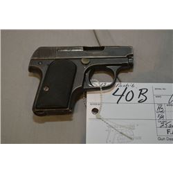 Walman ( Arizmendi Y Goenaga ) Model American Automatic Pistol . 25 Auto cal 6 Shot Semi Auto Pistol