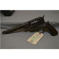 Starr Arms Co. Model 1863 Army .44 Perc cal 6 Shot Revolver w/ 8" rnd bbl [ blued finish faded to gr