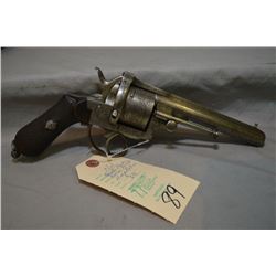 Fratelli Merolla Brevetes Stamped .11 MM Pinfire cal 6 Shot Revolver w/ 5 1/2" bbl [ blued finish fa