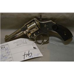 Hopkins & Allen Model XL 3 Double Action .32 S & W cal 5 Shot Revolver w/ 70 mm bbl [ nickel finish,