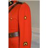 Image 2 : Red Serge RCMP Tunic w/ badges & buttons, Sam Browne holster, belt, etc. w/ light brown RCMP "John B