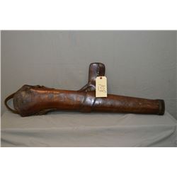 MP Stamped Leather Rifle Scabbard [ also stamped DM & 6 ]