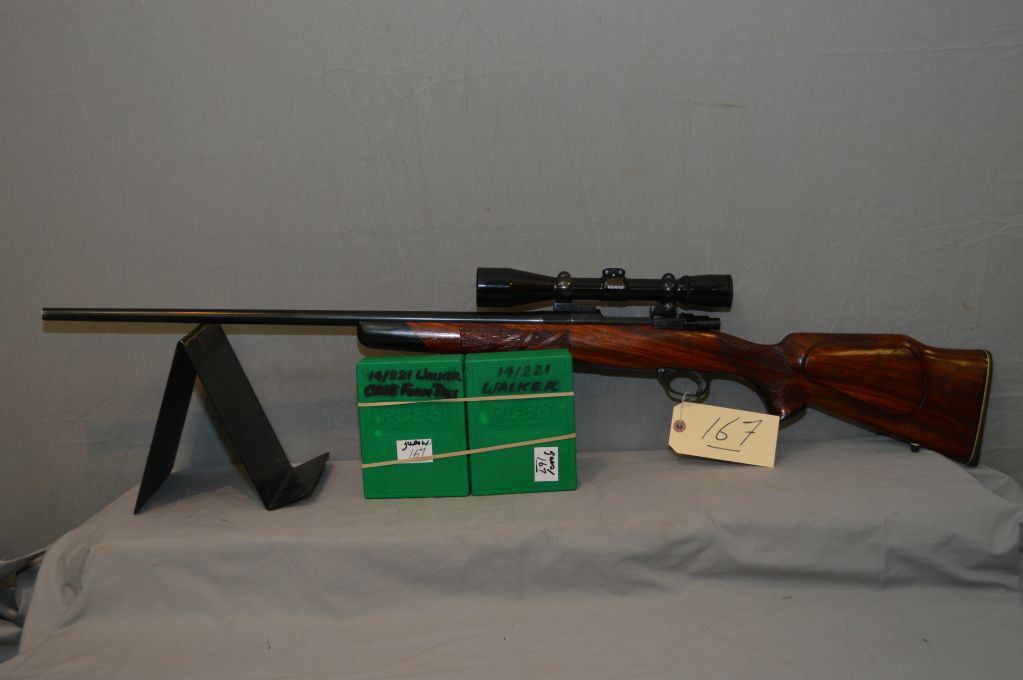 Custom Built on Inner Arms Mark X Action & Bolt, .14/221 Walker Wild ...