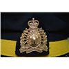 Image 2 : Lot of Two VIntage RCMP Hats [ One RCMP Transport GRC, Principal Cap Service Blue April 1965 Size 7 