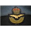 Image 2 : Lot of Three Vintage Service Hats [ Blue wool Crown over Eagle Flying w/braid design William Scully 