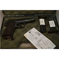 F.E.G. Model Walam 48 .380 Auto cal 7 Shot Semi Auto Pistol w/ 98 mm bbl [ blued finish, fixed sight