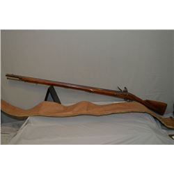 Stowe 1776 Marked .75 Flintlock cal Full Wood Military Musket w/ 42" bbl [ barrel has brown patina, 