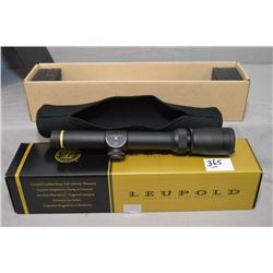 Leupold Vari X 3 1.5 - 5 x 20 MM Matte Finish 1" Tube Duplex Scope appears as new in orig box