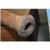 Image 2 : Relic - Dug Up Cannon [ approx 27" Long , 5" Diameter , w/ approx 2" or smaller bore , purported to 