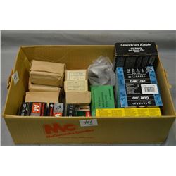 Box Lot : Various Ammo :8 Rnds American Eagle .50 BMG cal - two boxes .16 GA Federal Shot Shells - 1