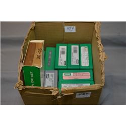 Box Lot : Ten Boxes RCBS Dies : .30-06 Competition - .7 MM Rem Mag Comp - 7 MM Rem Mag FL - FL die f