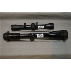 Lot of Two Scopes : Bausch & Lomb Balvar 2.5 - 10 Variable Scope w/ adjustable objective, plastic ca