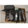 Image 1 : Tray Lot : Approx Five Sets of Binoculars includ : Bushnell Range Master 7 x 35 - Orient ( Tokyo Mad