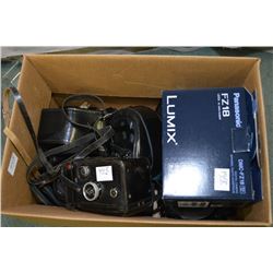 Box Lot : 9 Collectable Cameras [ Nikkormat Model EL w/18 mm lense & case - Nikon Model F70 w/ Nikon