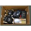 Image 1 : Box Lot : Eight Collectable Cameras : Pentax Espio 35 - 70 MM Zoom in orig box - Nikon FE in orig bo