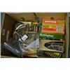 Image 1 : Box Lot : Loose Brass [ .300 Wthby Mag & other calibres ] - Box .220 Swift Primed Brass - 7 Rnds .30