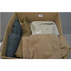 Box Lot : Four Prs Pants [ three have balloon legs ] - Ten Tan Men's Shirts