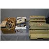 Image 1 : Lot of Three Boxes: Tackle Box w/contents of fishing access - Box : Four Fishing Reels ; Triton 200 