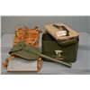 Image 1 : Lot of Three Items : U.S Marked Folding Spade - The British Columbia Hunters Pack Board Made by R.S.