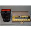 Image 1 : Lot of Two Items : Bushnell Spotting Scope in metal box - Large Set of Binoculars " Celestron 11 x 8