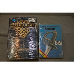 Four books including British and American Flintlocks, Swords, Golden Jubilee, etc