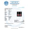 Image 3 : 14k Gold 11.30ct Ruby 1.80ct Diamond Earrings