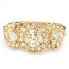 Image 2 : 14k Yellow Gold 2.3ct Diamond Ring