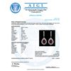 Image 3 : 14K Gold 10.89ct Ruby 2.43ct  Diamond Earrings
