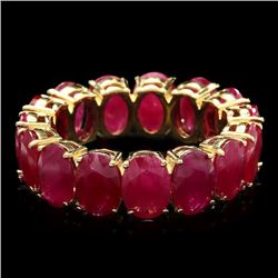 14k Yellow Gold 13.30ct Ruby Ring