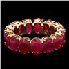 Image 1 : 14k Yellow Gold 13.30ct Ruby Ring