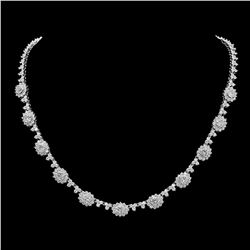 18K Gold 16.81ct Diamond Necklace