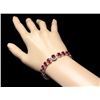 Image 3 : 14k Gold 26.5ct Ruby 1.30ct Diamond Bracelet