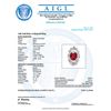 Image 5 : 14k White Gold 11.00ct Ruby 1.35ct Diamond Ring