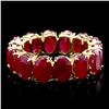 Image 1 : 14k Yellow Gold 11.40ct Ruby Ring