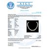 Image 5 : 18K Gold Pearl 0.60ct Diamond Necklace