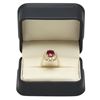 Image 4 : 14K Gold 4.97ct Ruby 1.54ct Diamond Ring