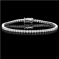 18k White Gold 4.65ct Diamond Bracelet