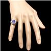 Image 4 : 14k Gold 4.00ct Tanzanite 0.50ct Diamond Ring