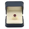 Image 4 : 14K Gold 7.79ct Garnet 2.06ct Diamond Ring