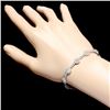 Image 5 : 18k White Gold 8.20ct Diamond Bracelet