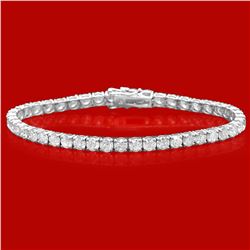 18k Gold 11.28ct Diamond Bracelet