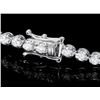 Image 2 : 18k White Gold 4.50ct Diamond Bracelet