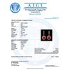 Image 3 : 14k Rose 13.50ct Ruby 1.70ct Diamond Earrings