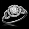 Image 1 : 14K Gold 1.44ct Diamond Ring