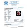 Image 4 : 14k White Gold 5.00ct Ruby 0.80ct Diamond Ring