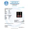Image 3 : 14k Gold 8.00ct Ruby 1.35ct Diamond Earrings